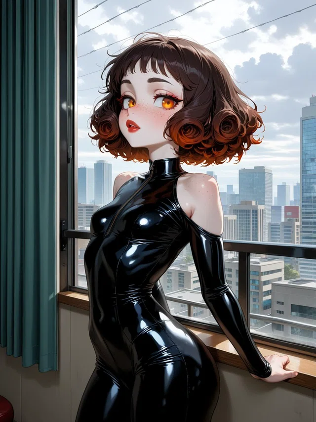 Anime portrait named Enna